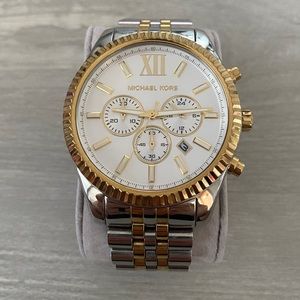Michael Kors Chrono Lexington Two-Tone Watch